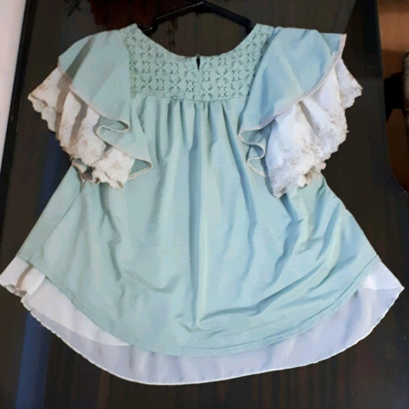 Green cute Tops - Picture 2 of 5